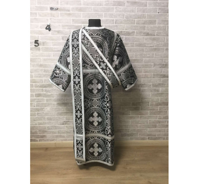 Vestment for protodeacon in violet - Orthodox liturgical decon's clothes