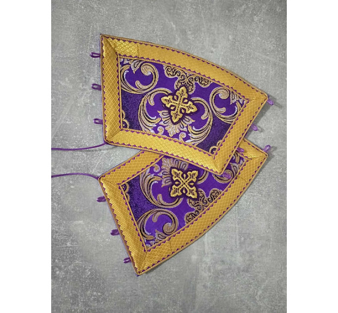 Vestment for protodeacon in violet - Orthodox liturgical decon's clothes