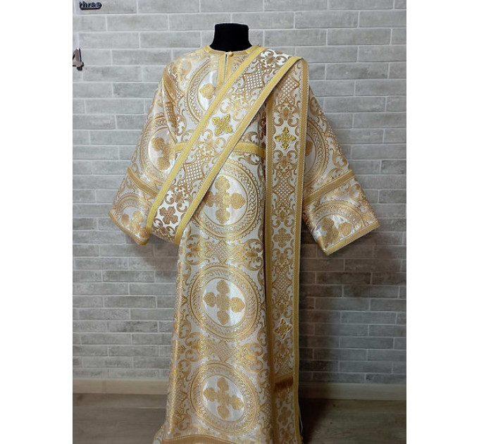 Vestment for protodeacon in violet - Orthodox liturgical decon's clothes
