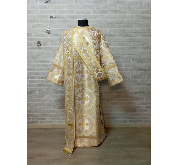 Vestment for protodeacon in violet - Orthodox liturgical decon's clothes