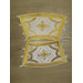 White deacon's sticharion with icon on the back - Orthodox Vestment -Clergy robe