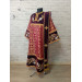 Combined velvet and brocade Deacon's vestments set - Deacon's alb - Orthodox