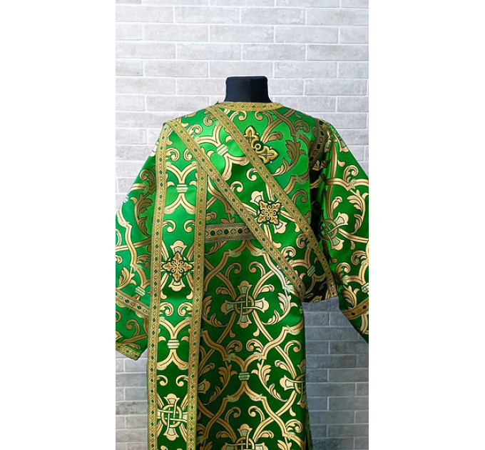 Deacon's liturgical Orthodox Vestment - Sticharion and orarion for deacon