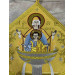 Gold Embroidered Palitsa - Embroidered Epigonation, silk with metal tassels