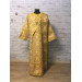 Gold deacon's vestment with icon on the back - Orthodox Slavic style orarion