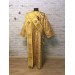 Gold deacon's vestment with icon on the back - Orthodox Slavic style orarion