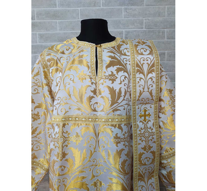 Orthodox vestment with single or double orar - Deacon's alb -Deacon's vestment
