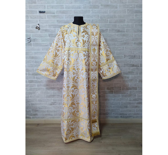 Orthodox vestment with single or double orar - Deacon's alb -Deacon's vestment