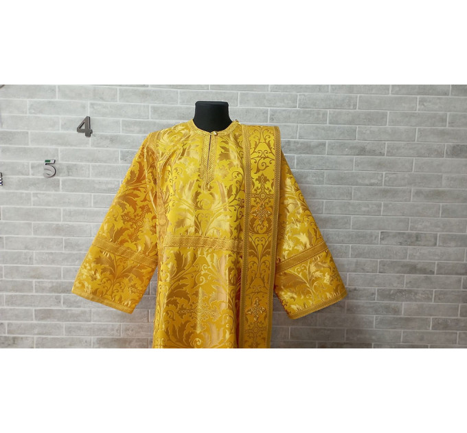 Orthodox vestment with single or double orar - Deacon's alb -Deacon's vestment