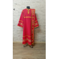 Set for protodeacon or deacon - Embroidered alb - Orthodox sticharion, orar