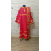Set for protodeacon or deacon - Embroidered alb - Orthodox sticharion, orar