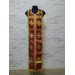 Maroon brocade stole and cuffs