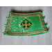 Stole and cuffs in green brocade - Priest's communion set - Orthodox church set