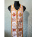 Cuffs and stole in brocade - Priest's communion set - Orthodox church priest's epitrachil