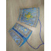Stole cuffs in brocade - Priest's communion set - Orthodox church clothes