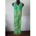 Embroidered stole and cuffs in gabardine
