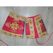 Brocade stole and cuffs 