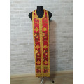 Brocade stole and cuffs 
