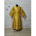Gold Subdeacon's vestment - Orthodox Vestment for subdeacon - Subdeacon's robe