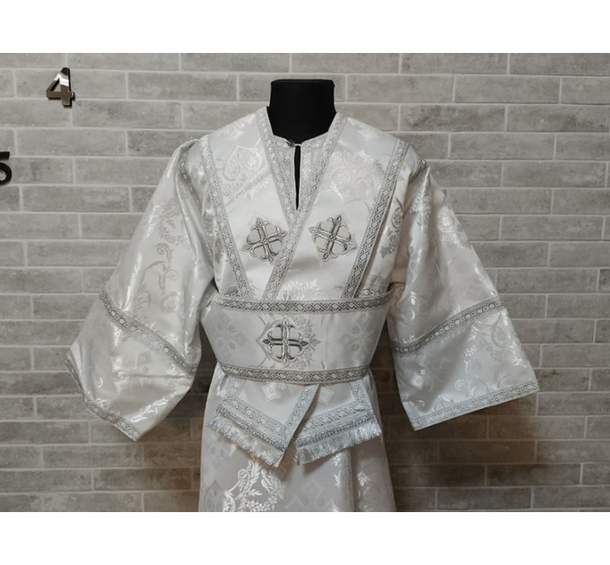 Ordination subdeacon's vestment - Orthodox set - Liturgical clothes with orar