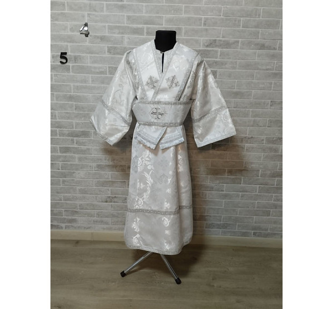 Ordination subdeacon's vestment - Orthodox set - Liturgical clothes with orar