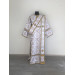 Orthodox vestment set - Sticharion and orar on church brocade fabric