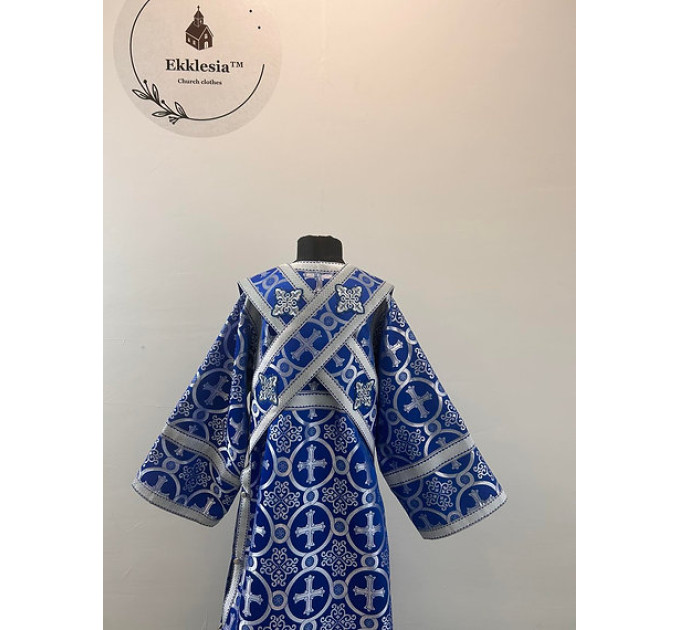 Sticharion for subdeacon - Vestment in greek brocade - Orthodox liturgical orar