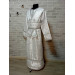 Subdeacon white vestment in greek brocade - Orthodox liturgical clothes