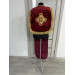 Embroidered Coptic style epitrachilus in velvet - Coptic Stole - Coptic epitrach