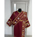 Embroidered protodeacon's Vestment with Slavic double orar - Protodeacon's set