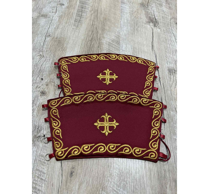 Embroidered protodeacon's Vestment with Slavic double orar - Protodeacon's set