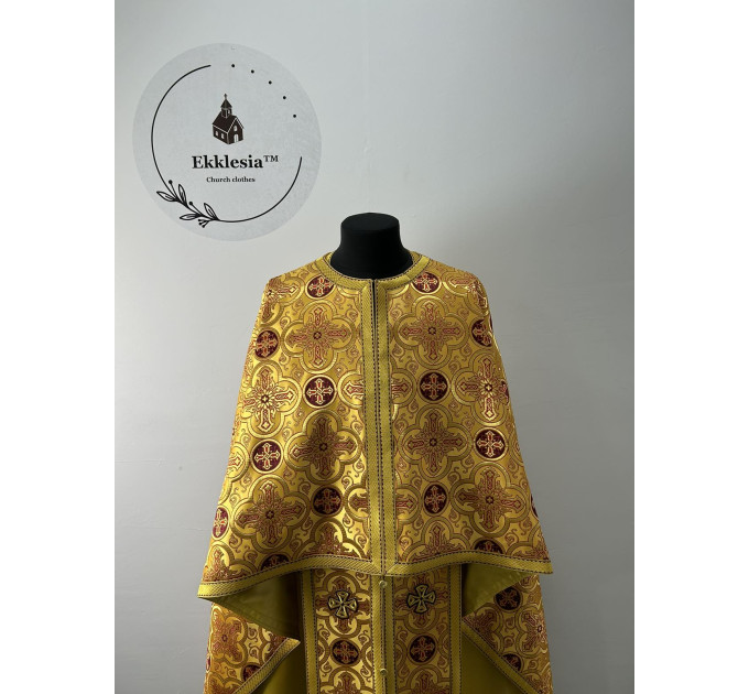 Greek style Liturgical vestment it - Priest robe - Orthodox vestments - Priest vestment