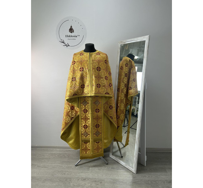 Greek style Liturgical vestment it - Priest robe - Orthodox vestments - Priest vestment