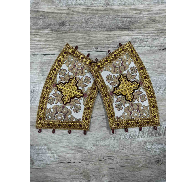 Priest vestment in Greek style - Liturgical priest clothes - Phelon in brocade