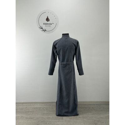 Cassock in Greek style - Inner cassock in linen gabardine - Summer cassockck