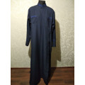 Orthodox Greek undercassock from gabardine with machine embroidery - Cassock for a priest- Clergy robe - Inner cassock