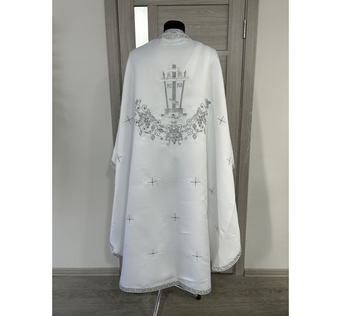 Calvary - Embroidered vestment set - Priest vestment in Greek style