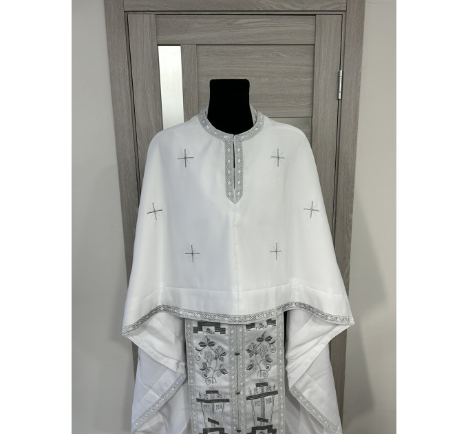 Calvary - Embroidered vestment set - Priest vestment in Greek style