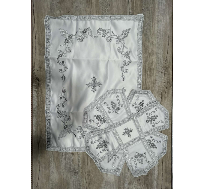 Calvary - Embroidered vestment set - Priest vestment in Greek style