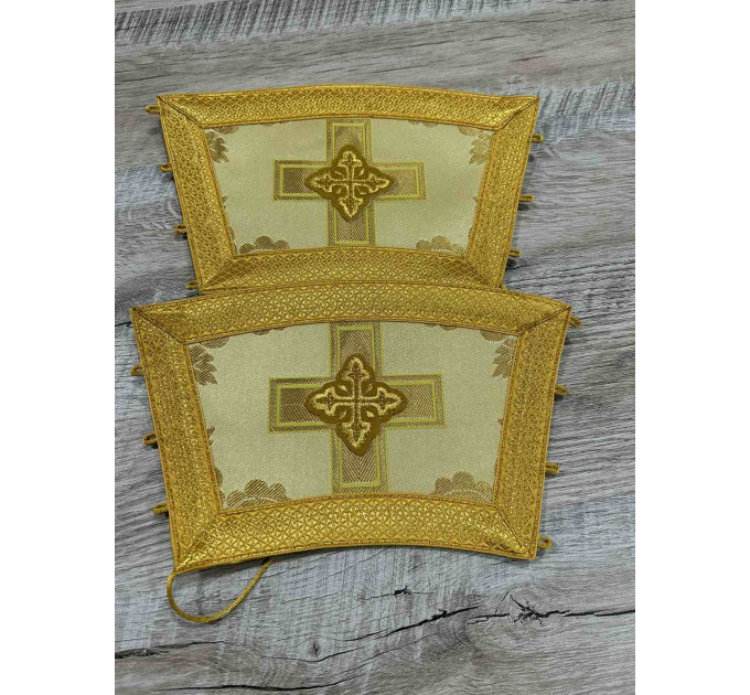 Classic orthodox vestment set - Liturgical church clothes for priest - Greek set