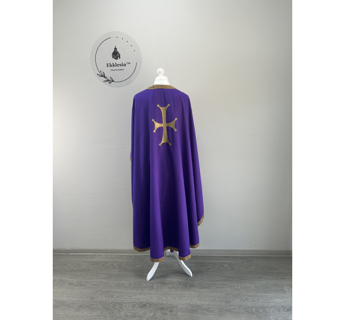 Embroidered priest vestment - Phelon in Greek-style - Liturgical vestmets set