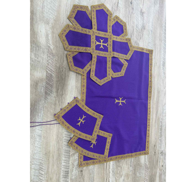 Embroidered priest vestment - Phelon in Greek-style - Liturgical vestmets set
