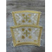 Sticharion for subdeacon in white-gold brocade - Altar boy robe - Single orar
