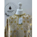 White-gold brocade sticharion - Orthodox stikhar - Altar Server Reader robe