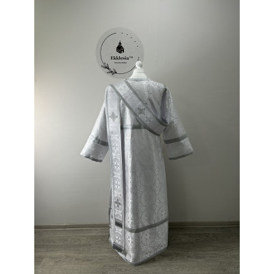 Brocade vestment for protodeacon - Stichar and orar - Sticharion, orarion, cuffs