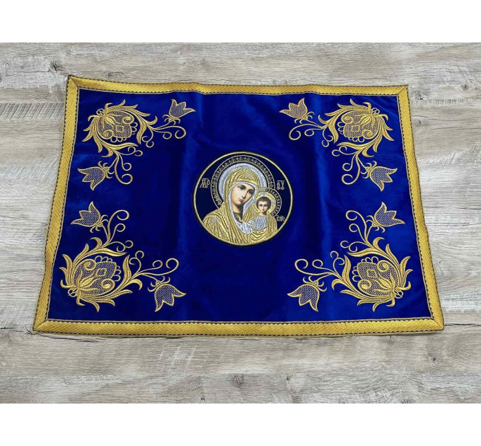Embroidered Orthodox Chalice Covers - Aer and chalice veil set - Gift idea