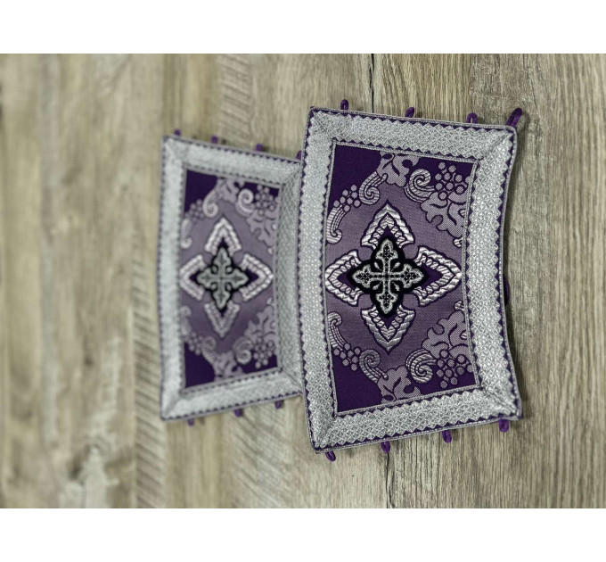 Greek-style Lent vestment for priest - Liturgical vestment set - Phelon, stole