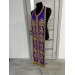 Reversible embroidered communion set - Double stole and cuffs - Two sides stole