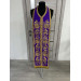 Reversible embroidered communion set - Double stole and cuffs - Two sides stole