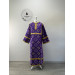 Stichar for Lent - Altar Server Reader Robe brocade - Liturgical sticharion